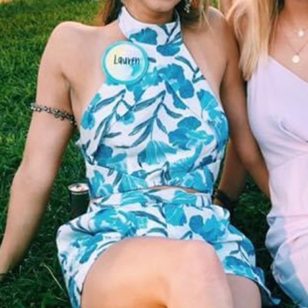 Floral Halter top